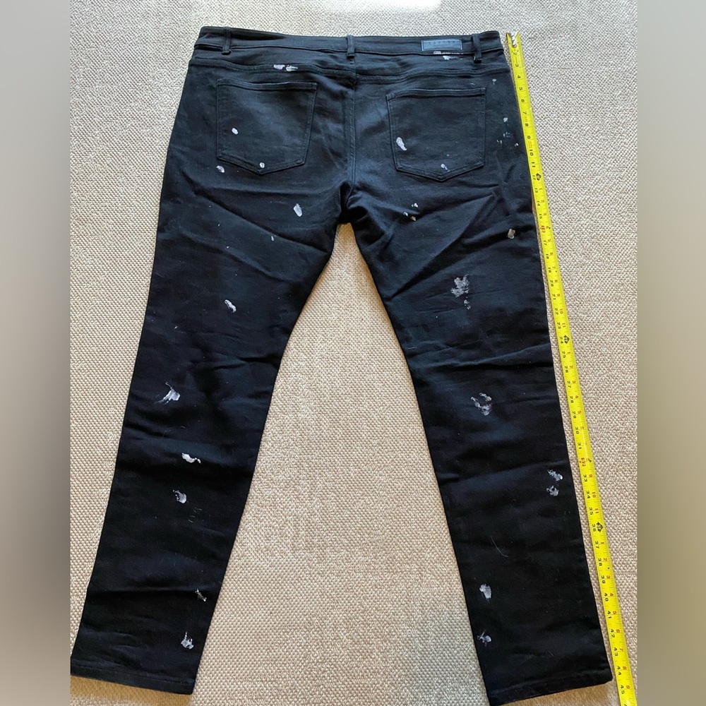 Karter denim black jeans waist 42